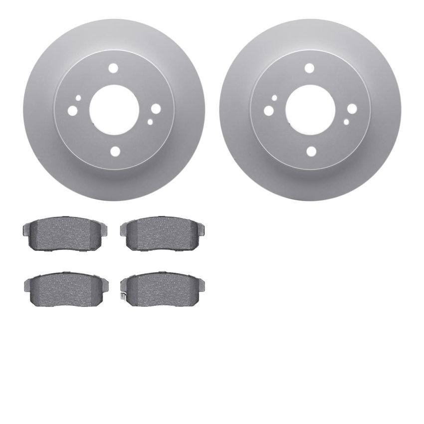 Dynamic Friction 4502-67081 Rotor Kit