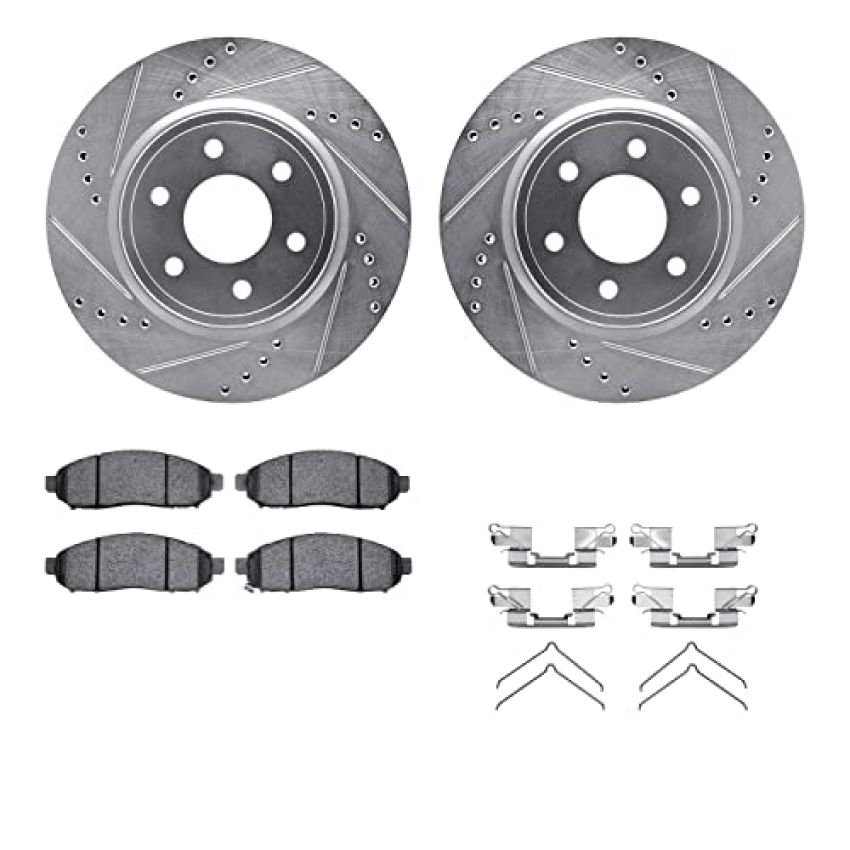 Dynamic Friction 7512-67107 Rotor Kit