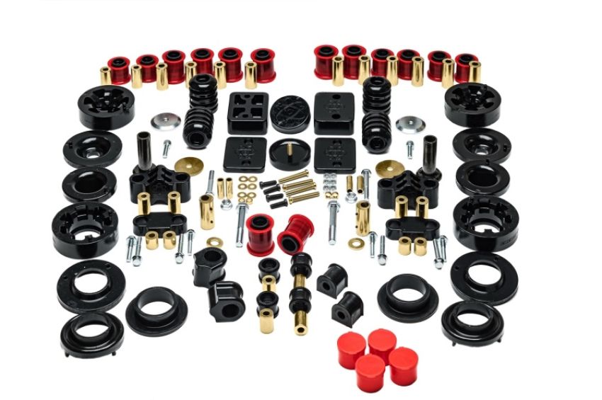 Energy Suspension 2.18111G 18+ Jeep Wrangler JL Sport/Sahara Black Rock-Flex Ultimate 2in Lift System Set