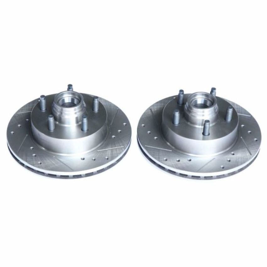 PowerStop AR8577XPR PowerStop Evolution Performance Drilled and Slotted Rotor Pair