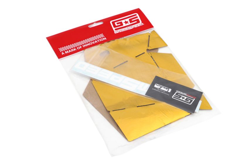 GrimmSpeed 092018 Turbo Heat Shield Reflect -A -Gold Foil