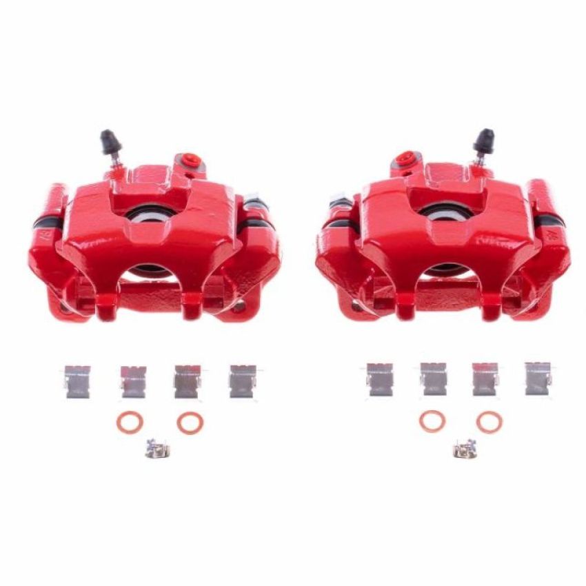 PowerStop S2950 Red Powder Coated Calipers