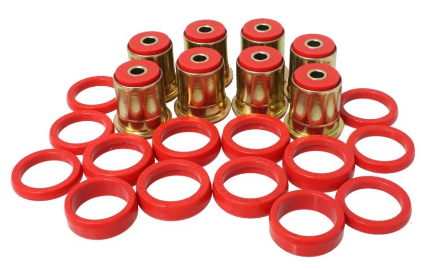 ENERGY SUSPENSION ENE3-3132R Gm Rr Cont Arm Bushing Set Red