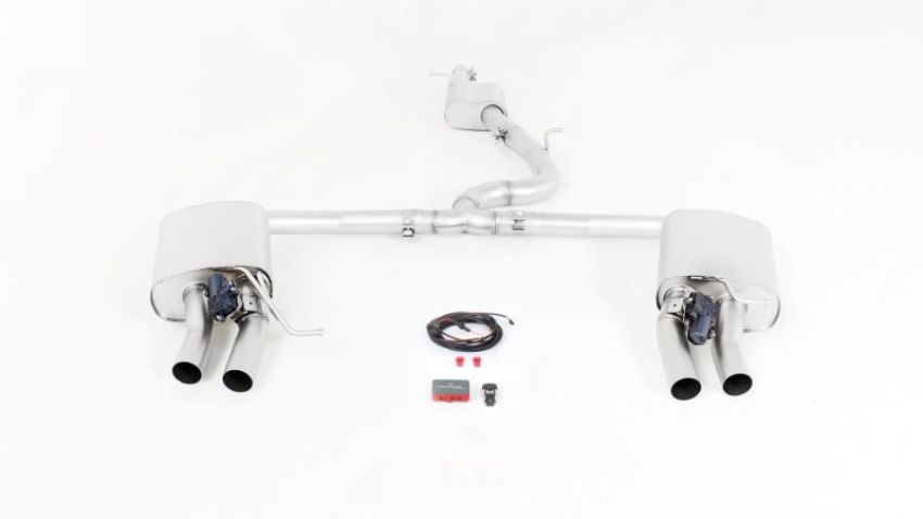Remus 956015 0500LR 2016 Volkswagen Golf R 2.0L Mk VII Cat Back Exhaust (Tail Pipe Set Req)