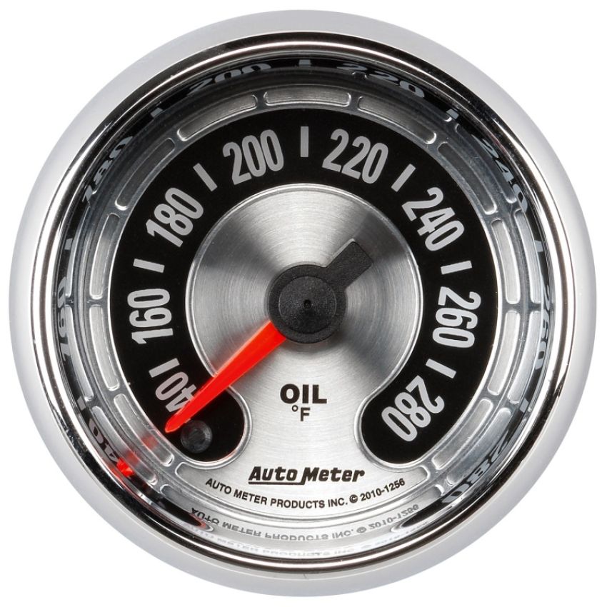 AutoMeter 1256 GAUGE, OIL TEMP, 2 1/16