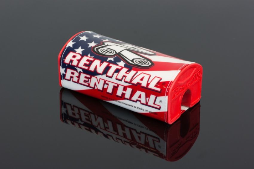 Renthal P320 Fatbar Pad - USA Flag Red/ White/ Blue
