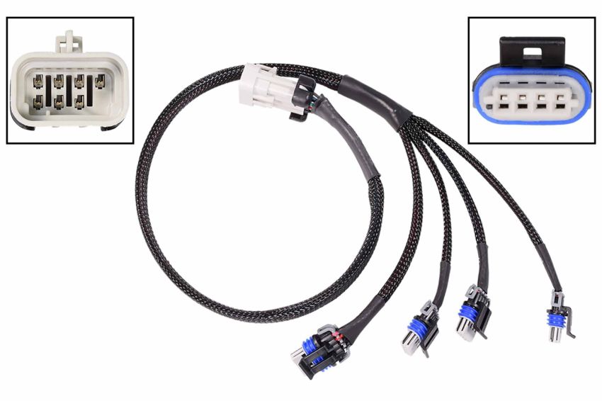 ICT BILLET ICTWEC0I34-30 LS Remote Coil Mount Wir e Harness 30in