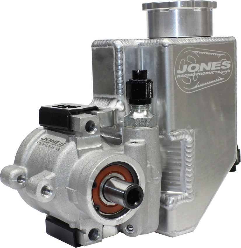 JONES RACING PRODUCTS JRPPS-9008-AL-AR Alum Mini P/S Pump with Alum Reservoir