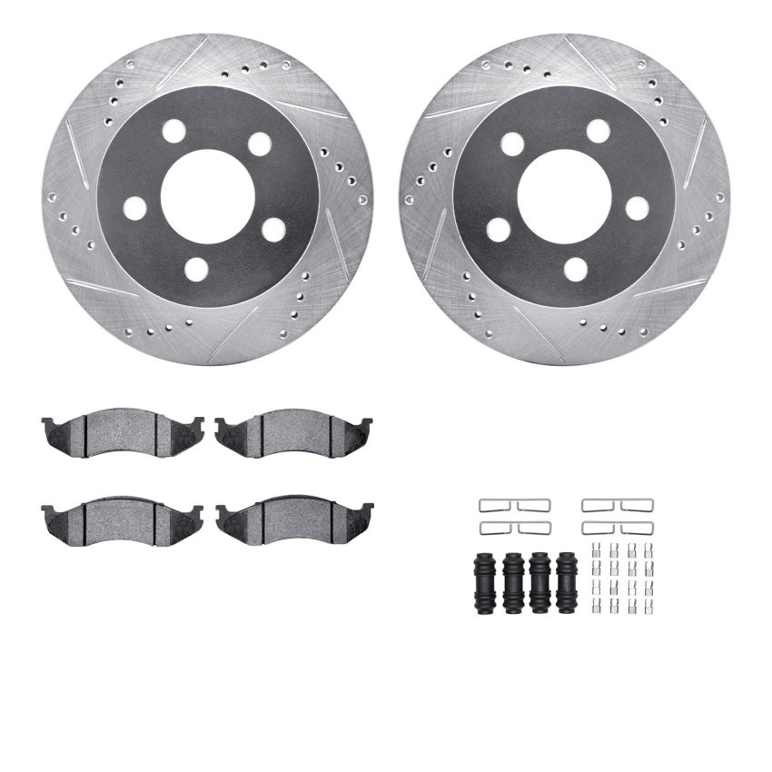 Dynamic Friction 7512-42016 Rotor Kit