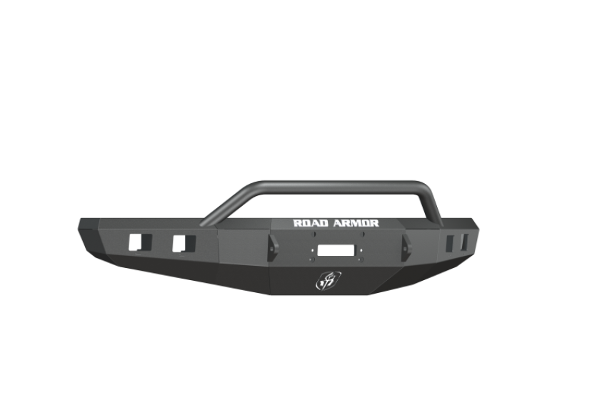 Road Armor 615R4B 15-17 Ford F-150 Stealth Front Winch Bumper w/Pre-Runner Guard - Tex Blk