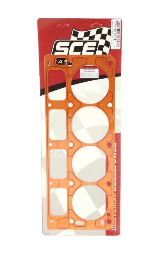 SCE GASKETS T111550LT CHEVROLET SB 4.155 X .050 TITAN COPPER HD GSKT LT