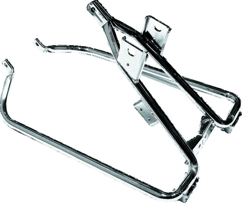 Bikers Choice 564333 09-13 FLH FLT Chrome Saddlebag Support Bracket