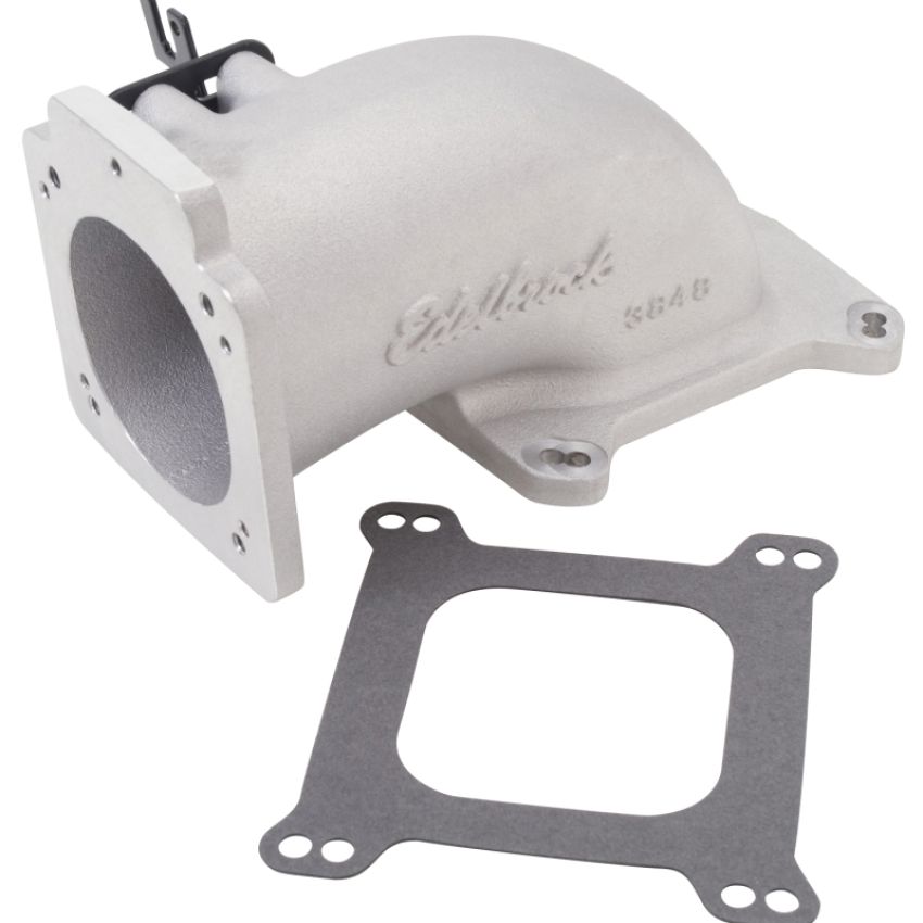 EDELBROCK EDE3848 90mm Low Profile T/B Intake Elbow