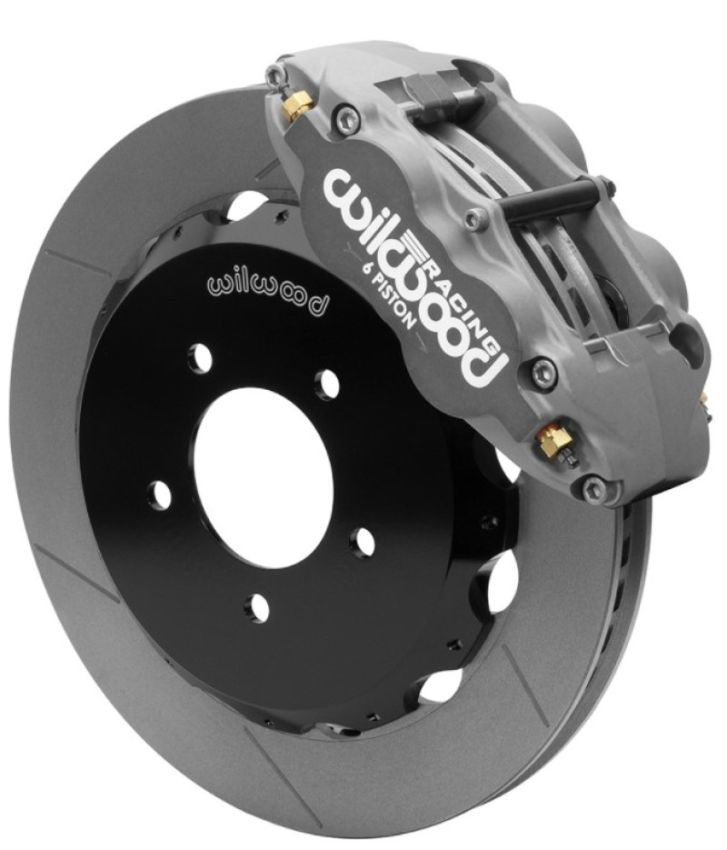Wilwood 140-16093 Narrow Superlite 6R Front Hat Kit 12.88in 06-15 Mazda Miata w/Lines
