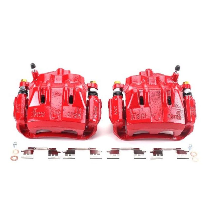 PowerStop S2830 Red Powder Coated Calipers