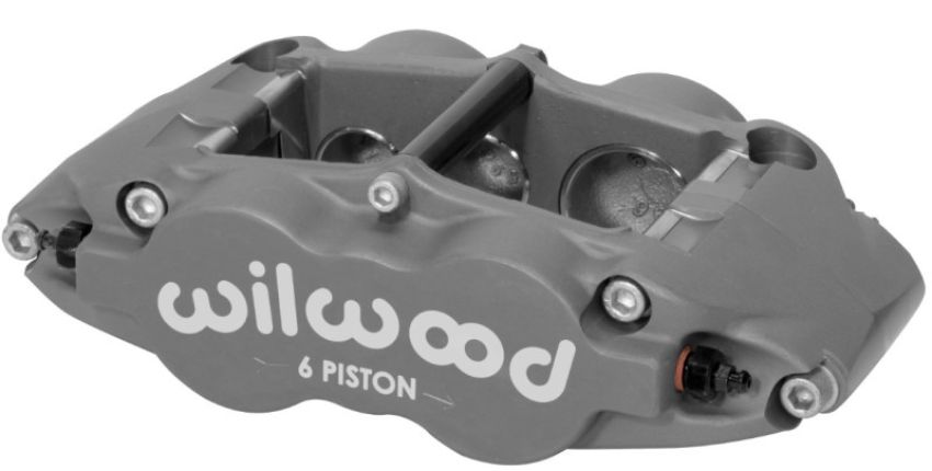 Wilwood 120-13236 Caliper-Forged Superlite 6R-L/H 1.62/1.12/1.12in Pistons 1.25in Disc