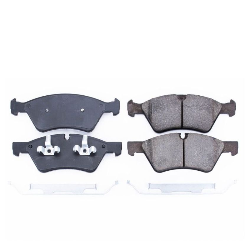 PowerStop 17-1123 PowerStop - Z17 Low-Dust Ceramic Brake Pads with Hardware