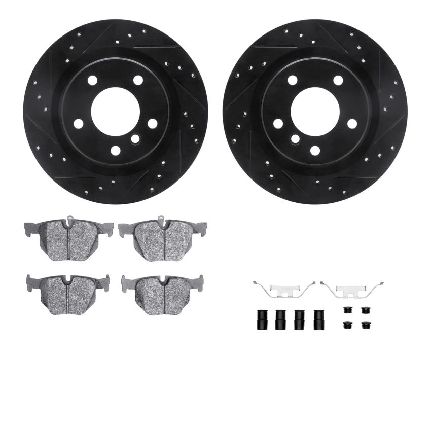 Dynamic Friction 8512-31087 Rotor Kit