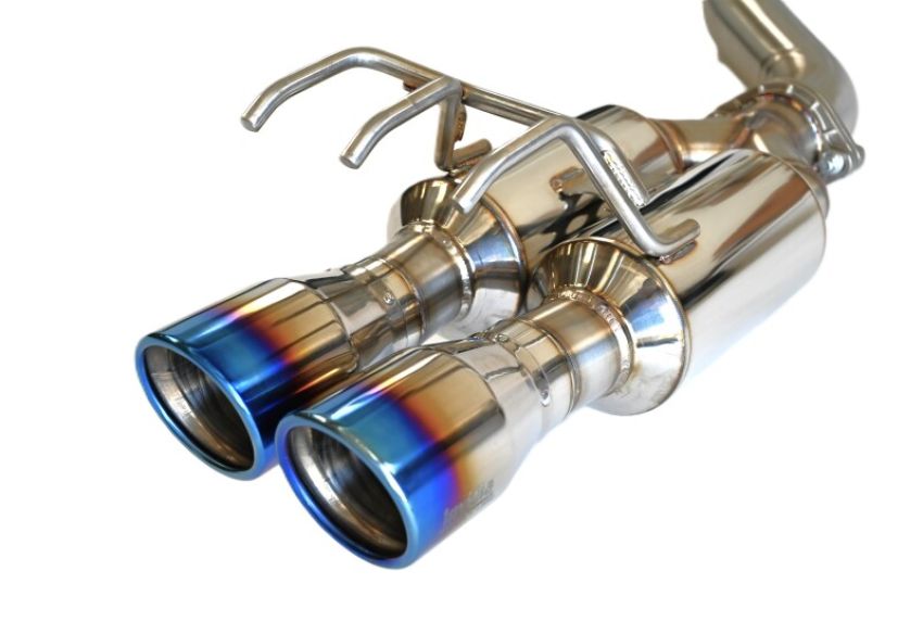 Invidia HS22TGCGM2RTL 22+ Toyota GR Corolla R400 Rolled Titanium Tip Cat-Back