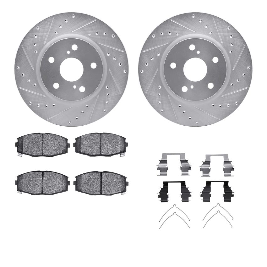 Dynamic Friction 7512-76021 Rotor Kit