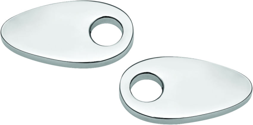 Kuryakyn 2577 Fender Strut Plates Chrome