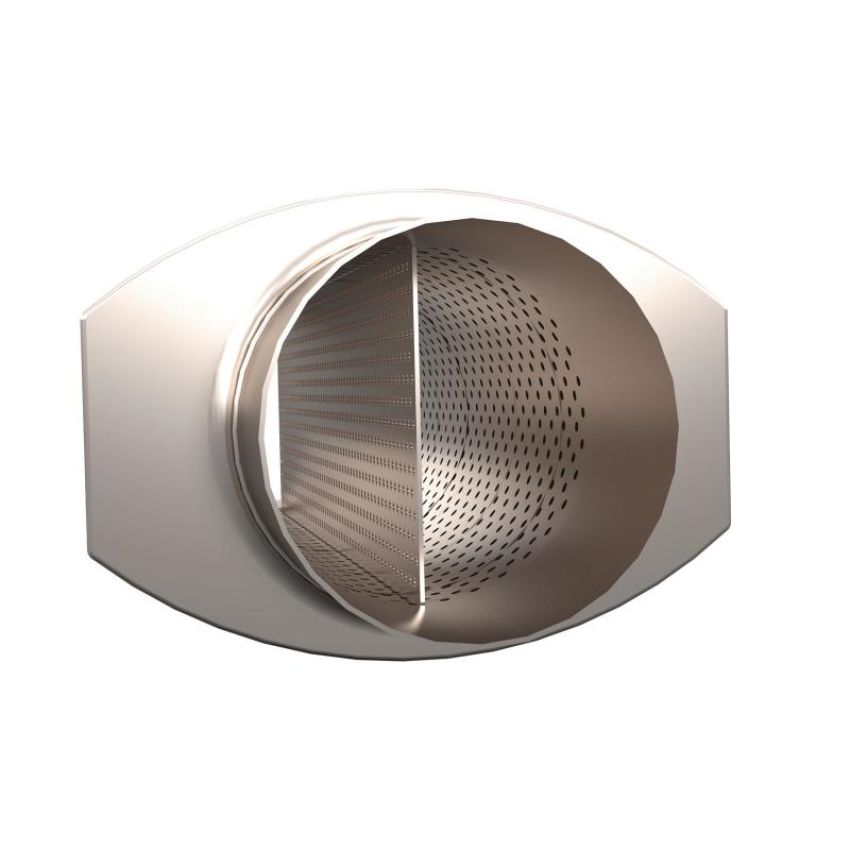 QTP 13250C 2.5in Weld-On 304SS Screamer Muffler w/Bolt-On QTEC Electric Cutout