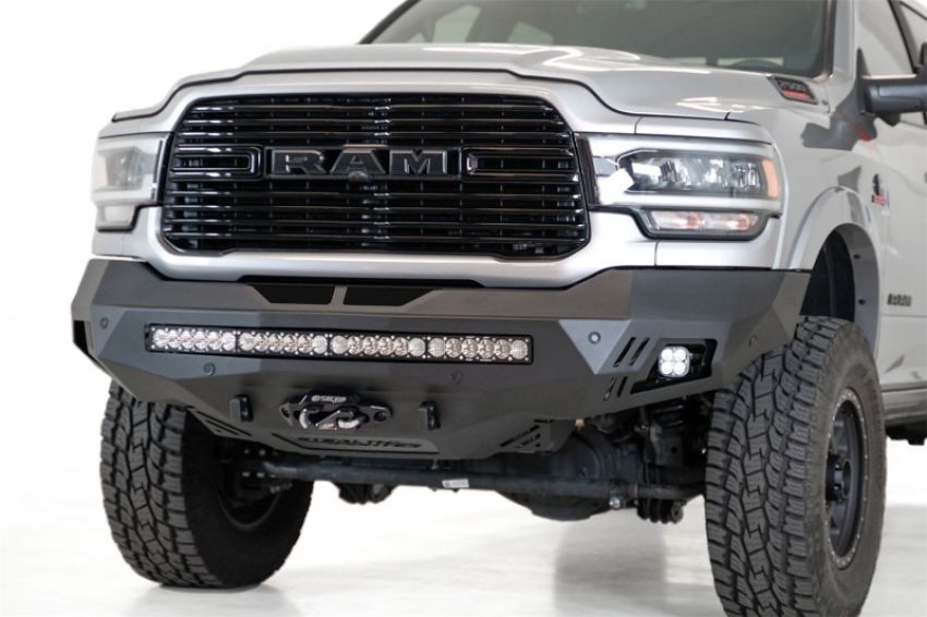 Addictive Desert Designs F561423030103 19-20 RAM 2500/3500 Hammer Black Stealth Fighter Front Bumper