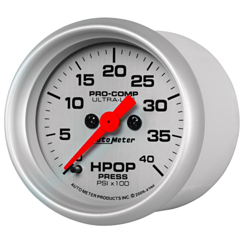 AutoMeter 4396 GAUGE, HIGH PRESS OIL PUMP, 2 1/16