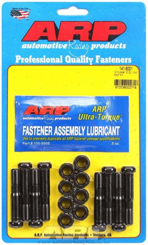 ARP ARP141-6001 Mopar Rod Bolt Kit - Fits 2.2L