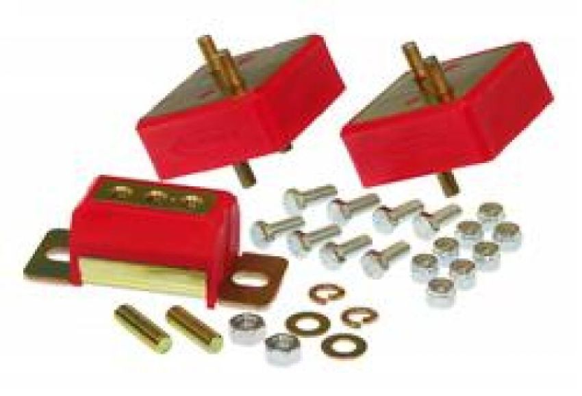 Prothane 1-1905 Jeep Motor & Trans Mount Kit - Red