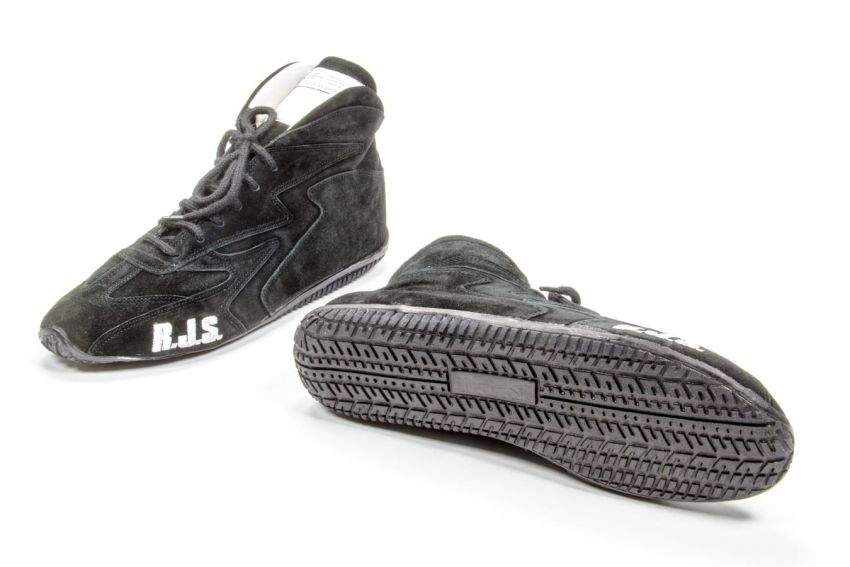 RJS SAFETY RJS500020157 Redline Shoe Mid-Top Black Size 11 SFI-5