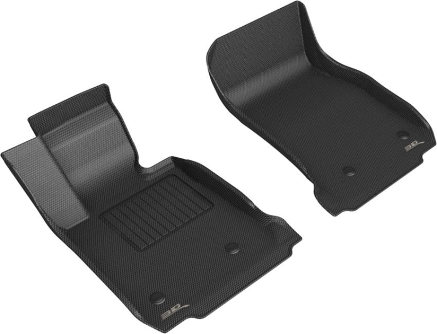 3D MAXpider L1BM03611509 12-19 BMW 1 Series Kagu Floor Mat- Black R1