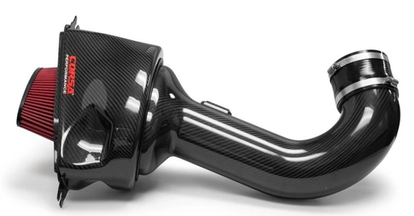 Corsa Performance 44002D Corsa Performance C7 Z06 Corvette Carbon Fiber Air Intake with DryTech 3D No Oil