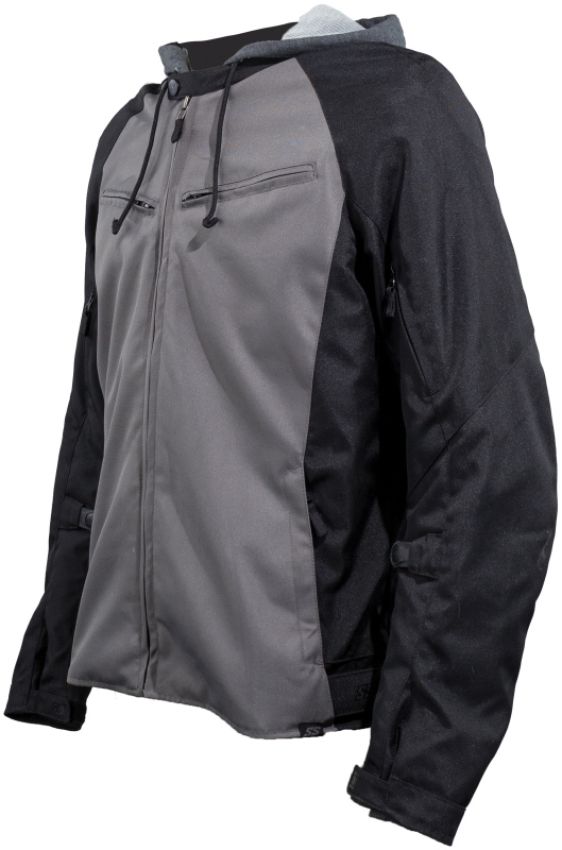 Speed and Strength 609824 Off The Chain 3.0 Textile Jacket Charcoal - Large
