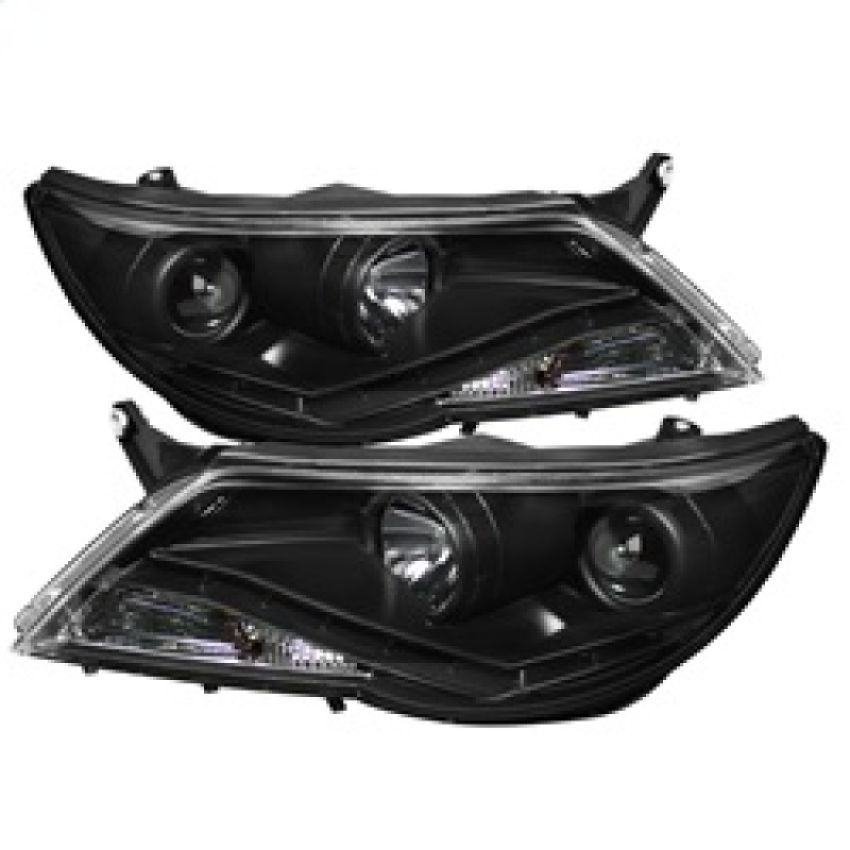 SPYDER 5042651 Projector Headlights - DRL - Black