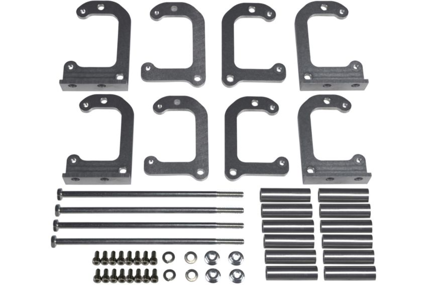 ICT BILLET ICT551562 LS Remote Mount Coil Rel ocation Brackets