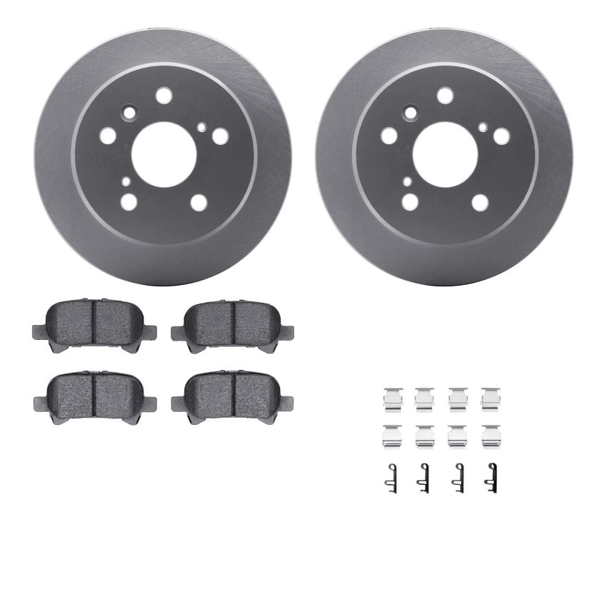 Dynamic Friction 4512-76106 Rotor Kit
