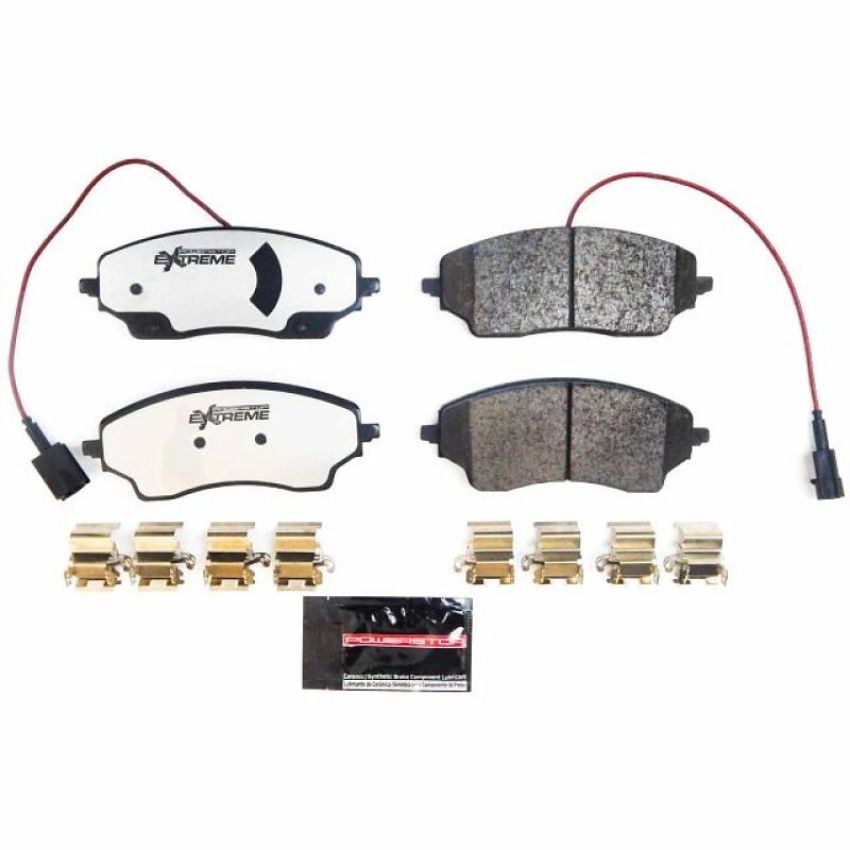 PowerStop Z36-2467 PowerStop - Z36 Truck and SUV Carbon-Fiber Ceramic Brake Pads with Hardware Kit