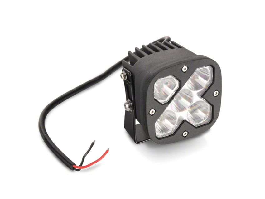Raxiom J130033 3-In Square High-Powered LED Light Universal (Some Adaptation May Be Required)
