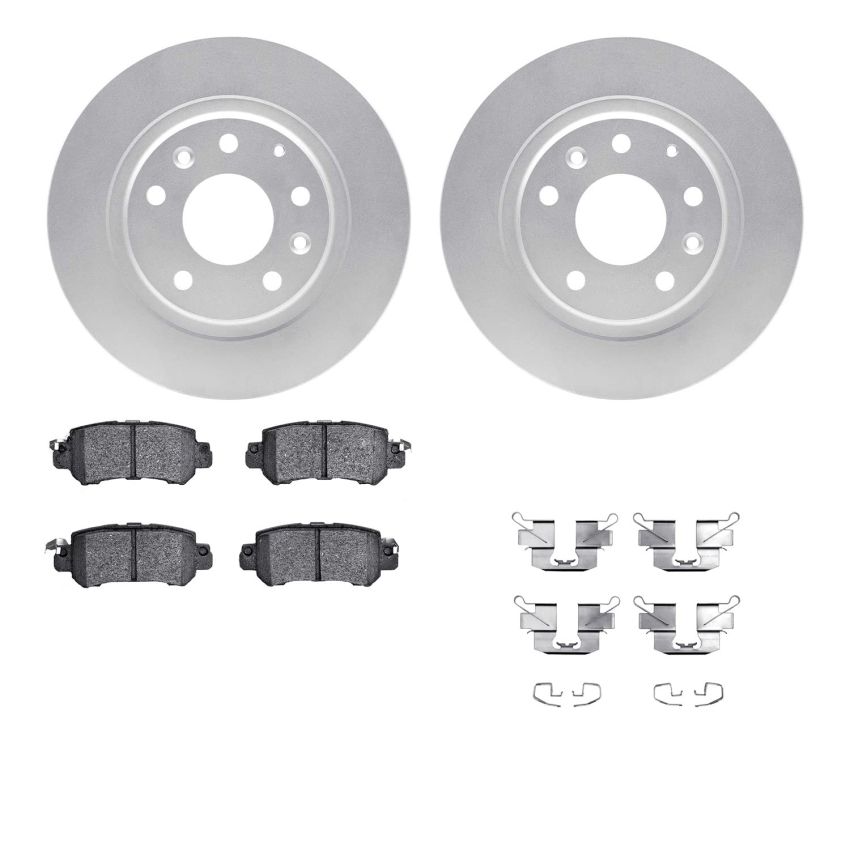 Dynamic Friction 4512-80104 Rotor Kit