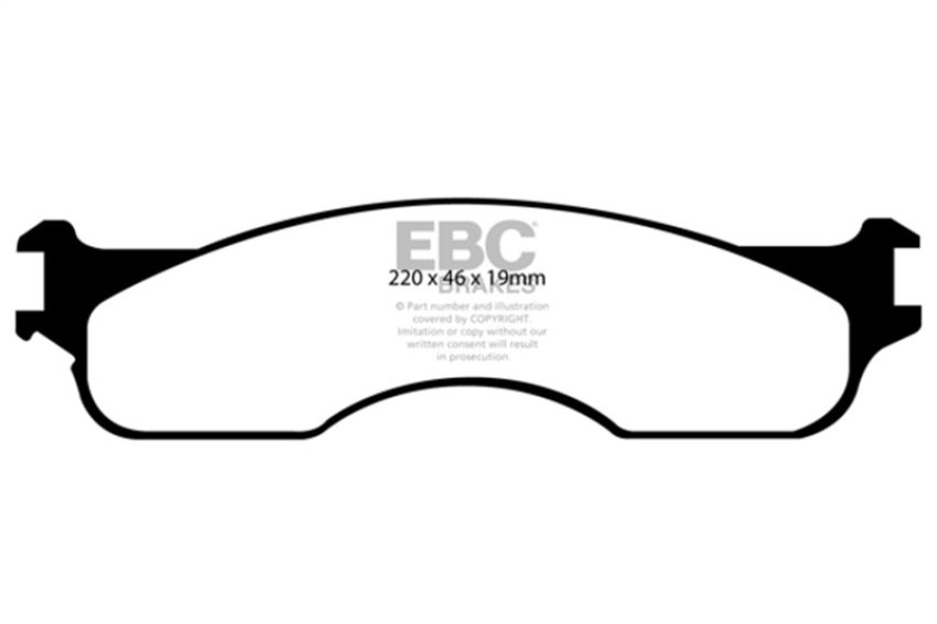 EBC Brakes UD1054 Ultimax OEM Replacement Brake Pads