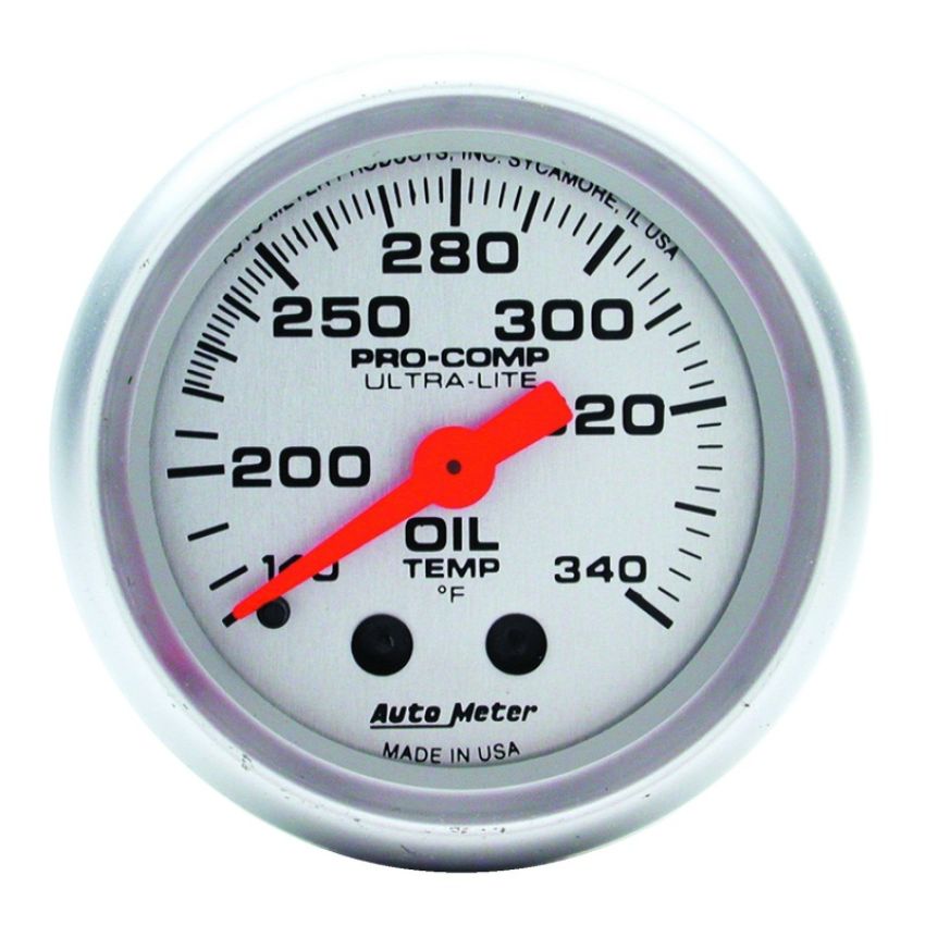 AUTOMETER ATM4346 2-1/16in Ultra-Lite Oil Tank Temp. Gauge