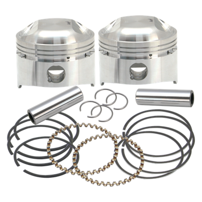 S&S Cycle 106-5514 79-84 BT 3-1/2in +.030in 80in LC Forged Pistons