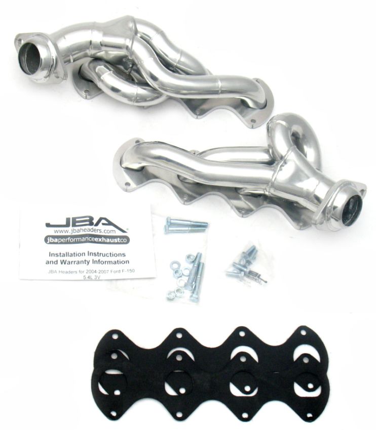 JBA 1676S-1JS 05-10 Ford F-Series 5.4L 3V 1-5/8in Primary Silver Ctd Cat4Ward Header