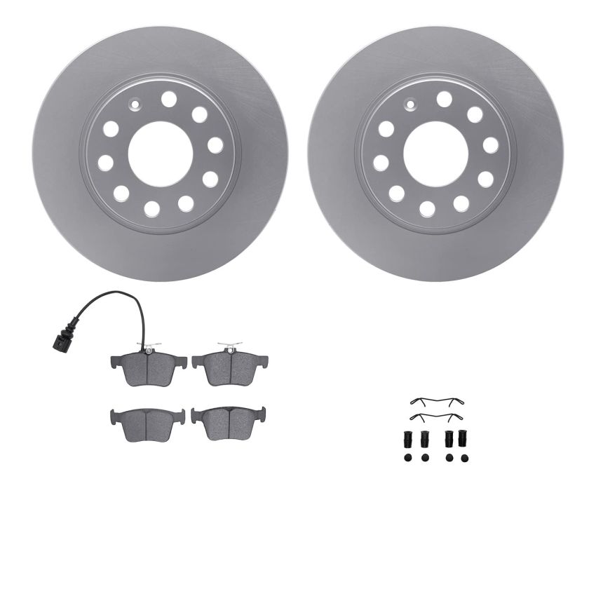 Dynamic Friction 4512-74131 Rotor Kit