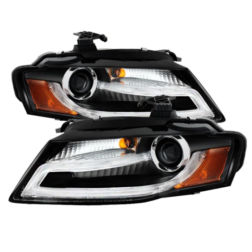 SPYDER 5080752 Projector Headlights - DRL LED - Black