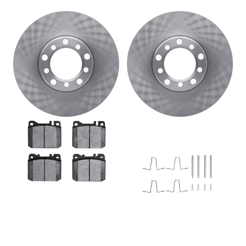 Dynamic Friction 6612-63074 Rotor Kit