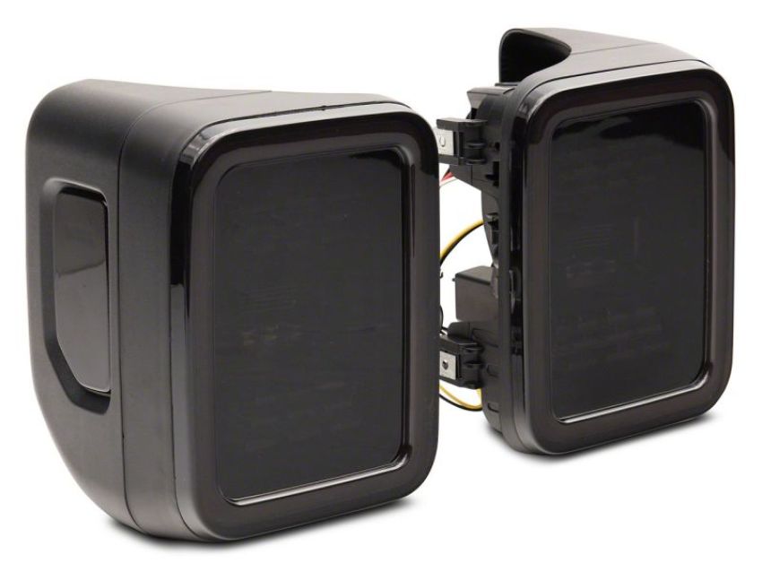 Raxiom JG8026 20-23 Jeep Gladiator JT LED Tail Lights- Blk Housing (Smoked Lens)