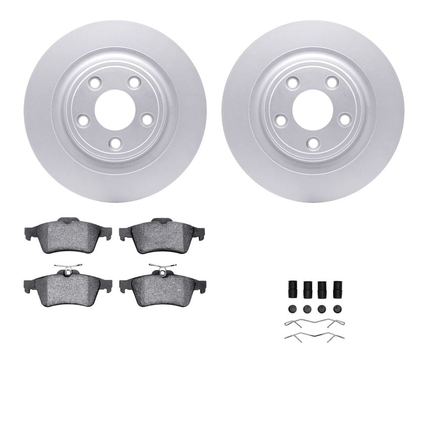 Dynamic Friction 4512-20057 Rotor Kit