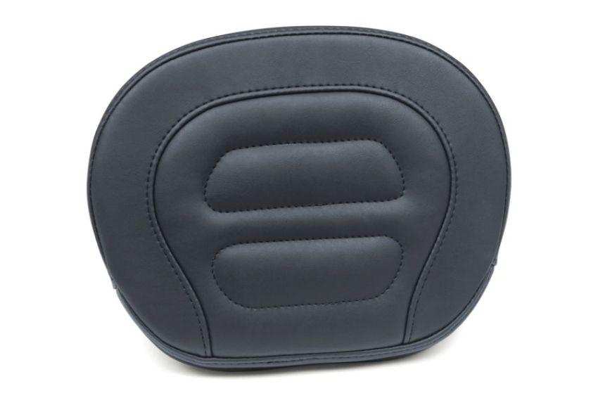 Mustang Motorcycle 76289 Mustang 13-17 Harley Softail Breakout Sissy Bar Pad (12 inch x 9 inch) - Black